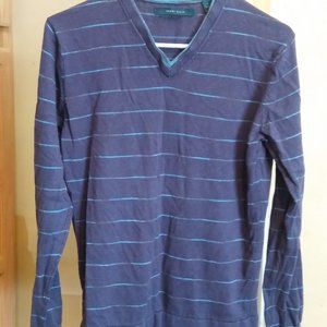 PERRY ELLIS STRIPED SHIRT.......... EUC